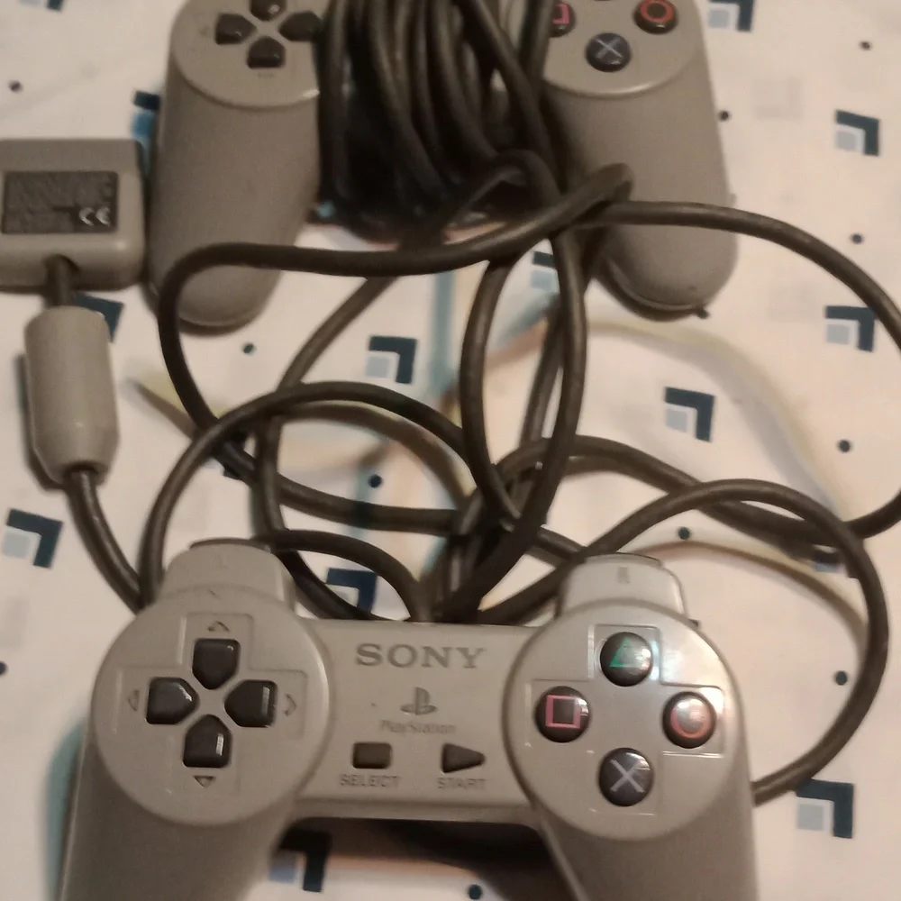 Sony PlayStation PS1 Official OEM Gray Controller SCPH-1080!
